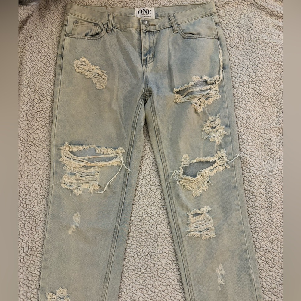 ONE Teaspoon ripped jeans